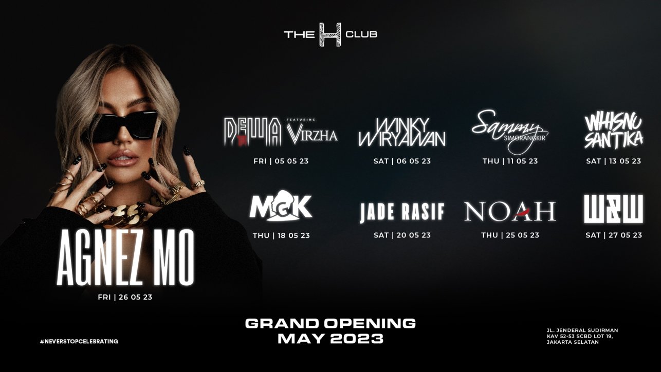 The H Club The Best Nightclub In Asia Officially Opens In Scbd Jakarta Whats New Indonesia 8188